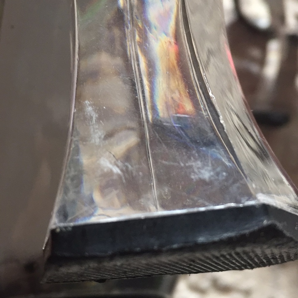 Mudd | Acrylic Faux Patent Platform Sandals - Picture 5 of 8